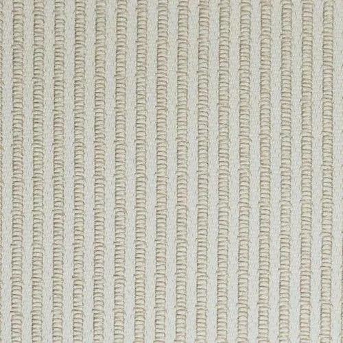 2 3/4 YD PC - Natural Beige Indoor/Outdoor Striped Woven Decorating Fabric