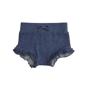 Angel Dear High Waist Shorts in Denim