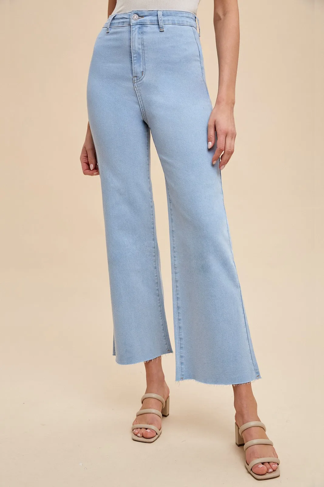 Annie High Rise Wide Leg Jeans - 10 Colors