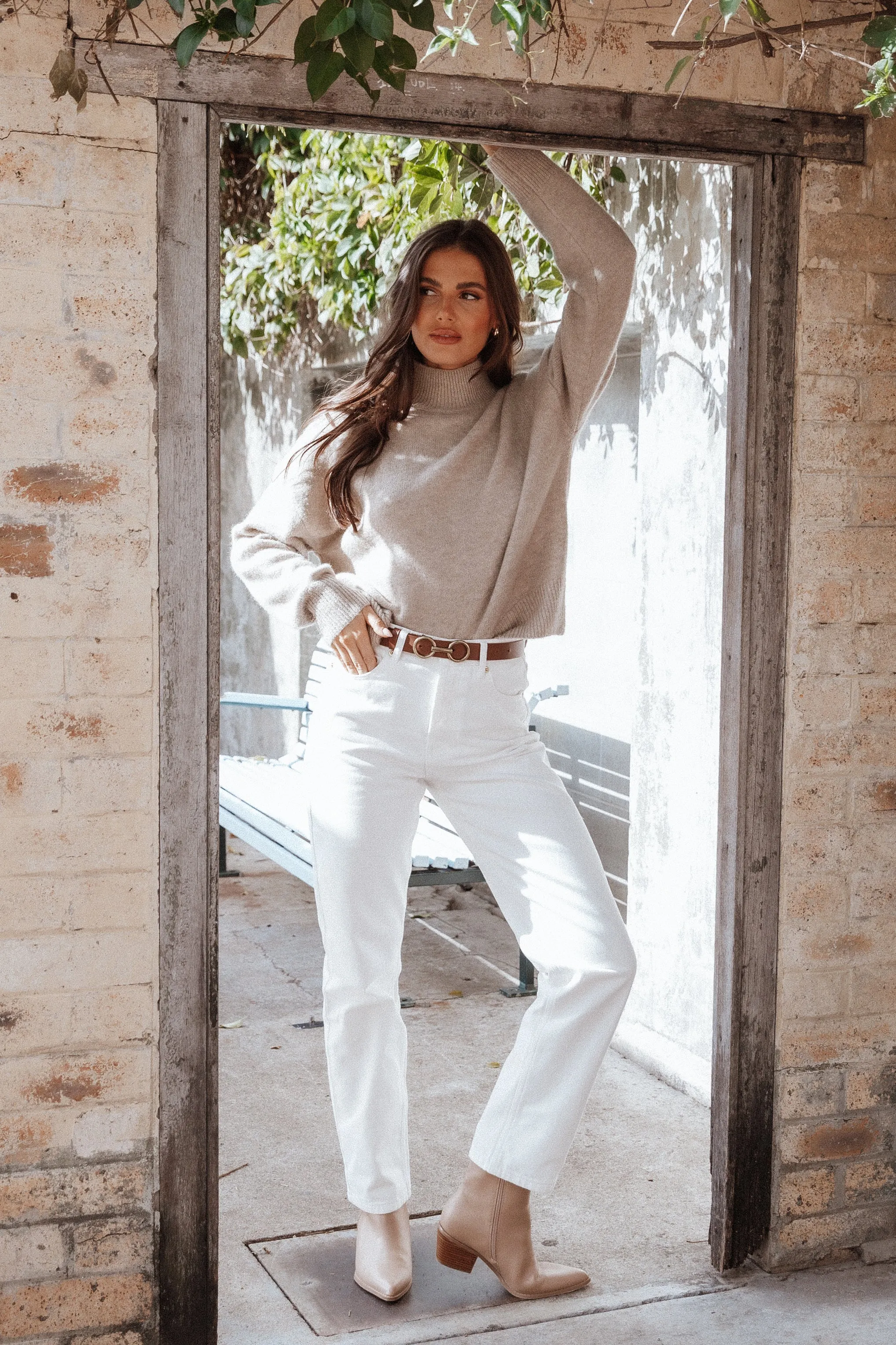 Arabella Jeans - White