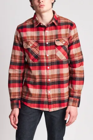 Bowery L/S Flannel - Red/Copper