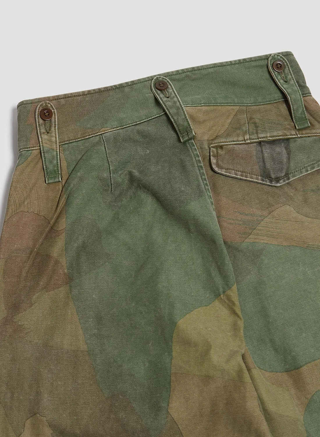 British Army Green Fade Camouflage Pants