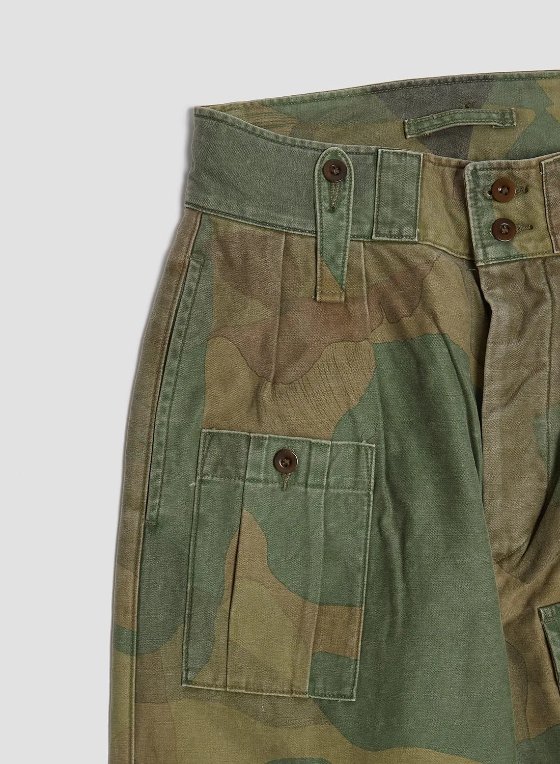 British Army Green Fade Camouflage Pants