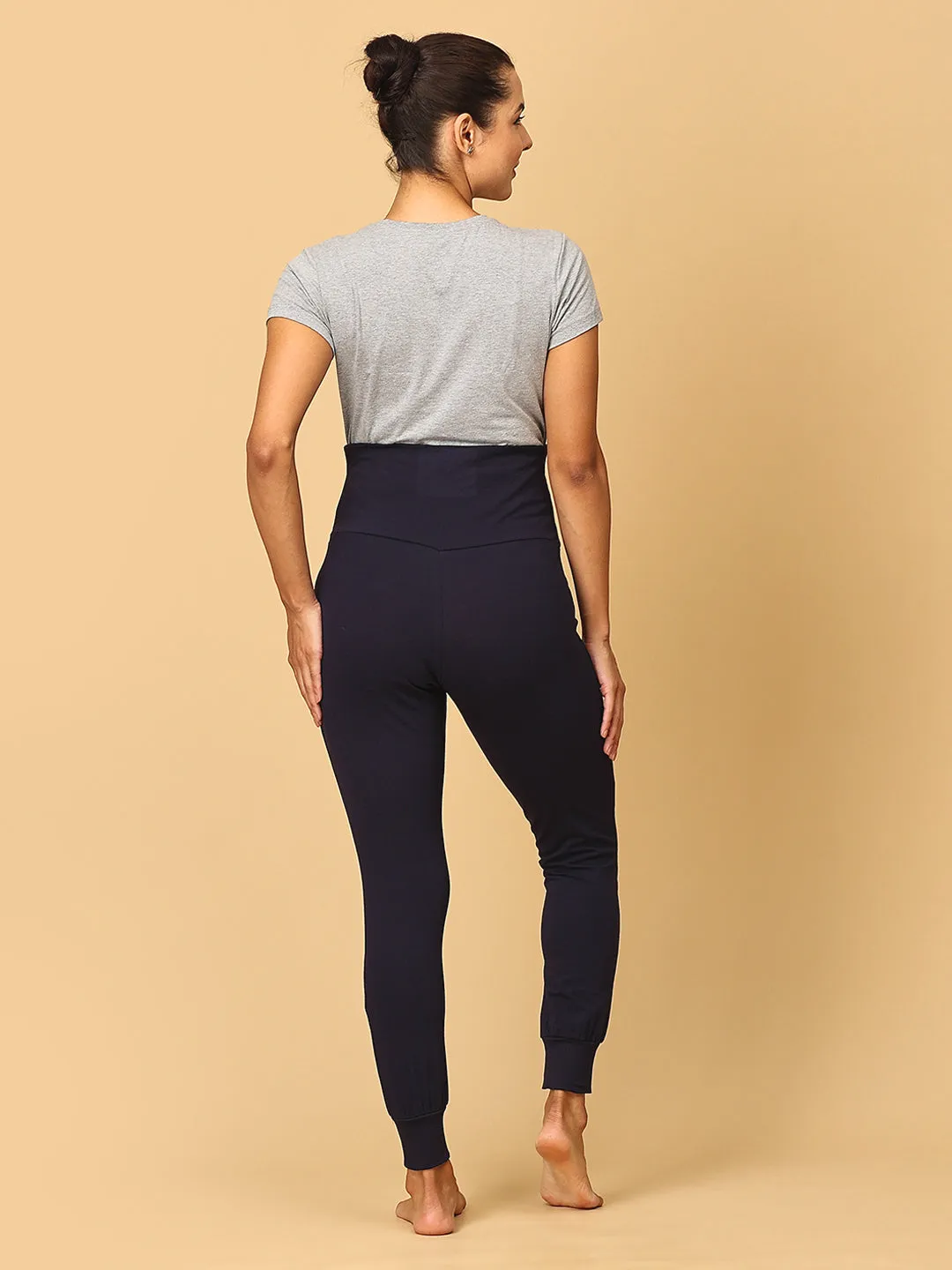 Combo Of Comfy Maternity Trackpants, Leggings & Joggers