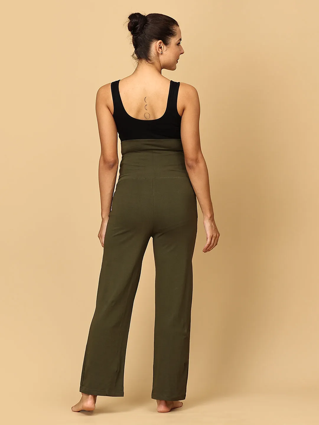 Combo Of Comfy Maternity Trackpants, Leggings & Joggers