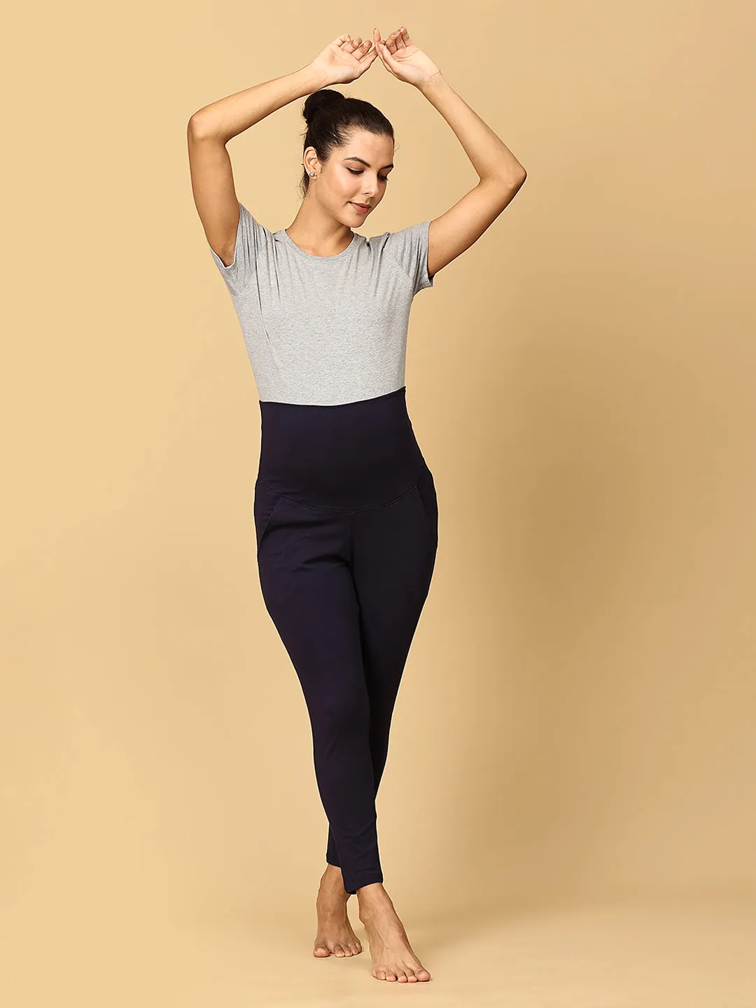 Comfy Maternity Leggings Combo of 3