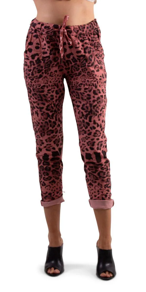 Cornelia Leopard Pant