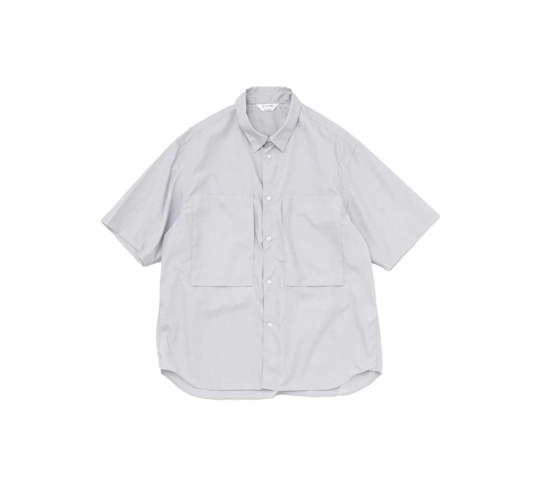 Double Pocket SS Shirt | Grey