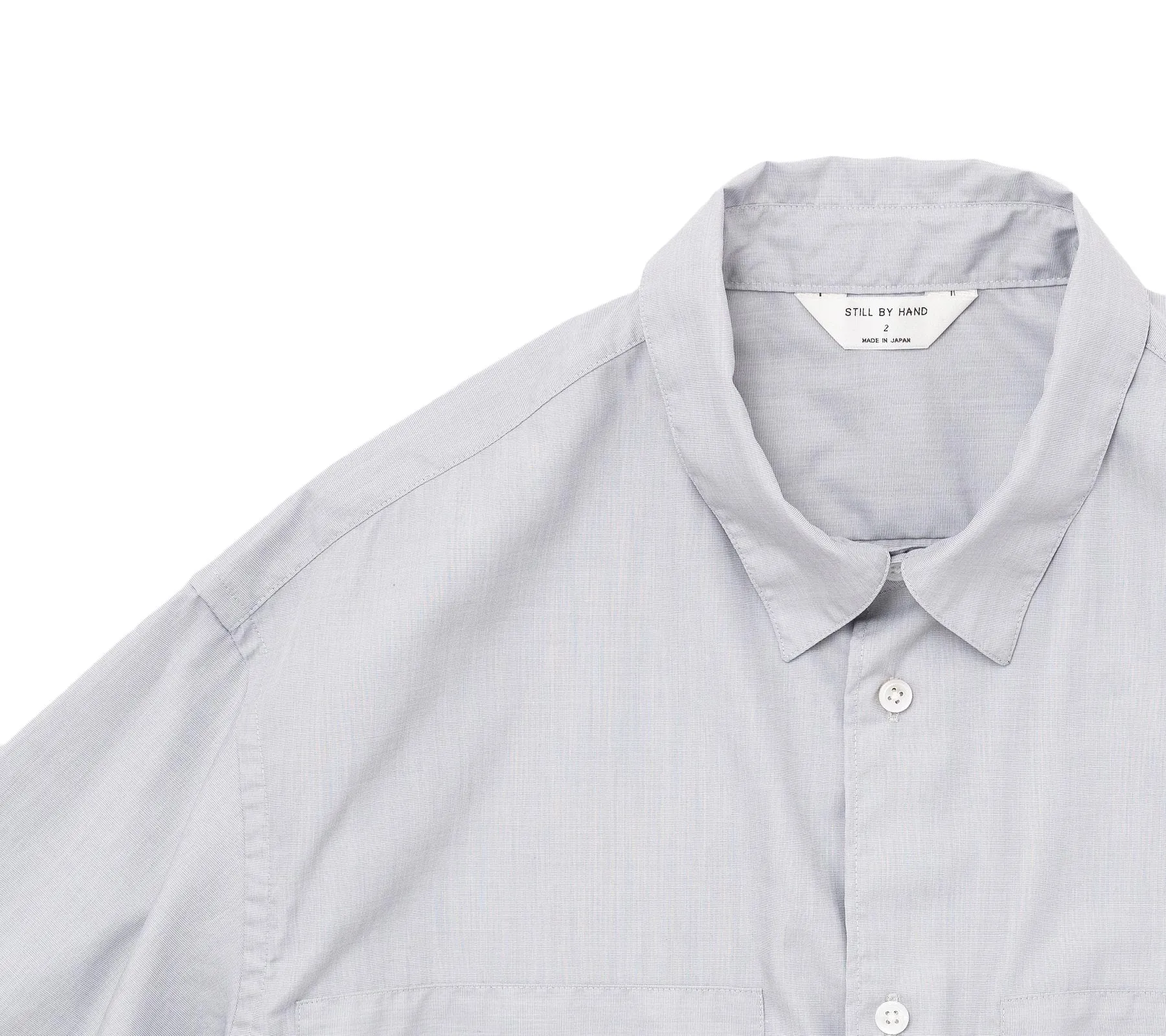 Double Pocket SS Shirt | Grey