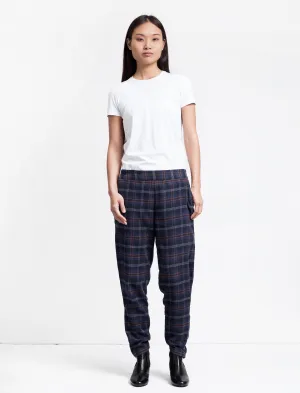 Flannel Side Zip Pant