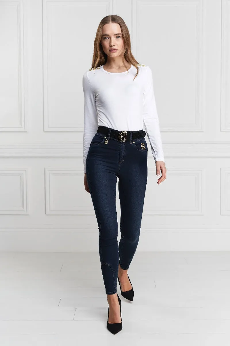 Holland Cooper Jodhpur Ladies Jean in Deep Indigo