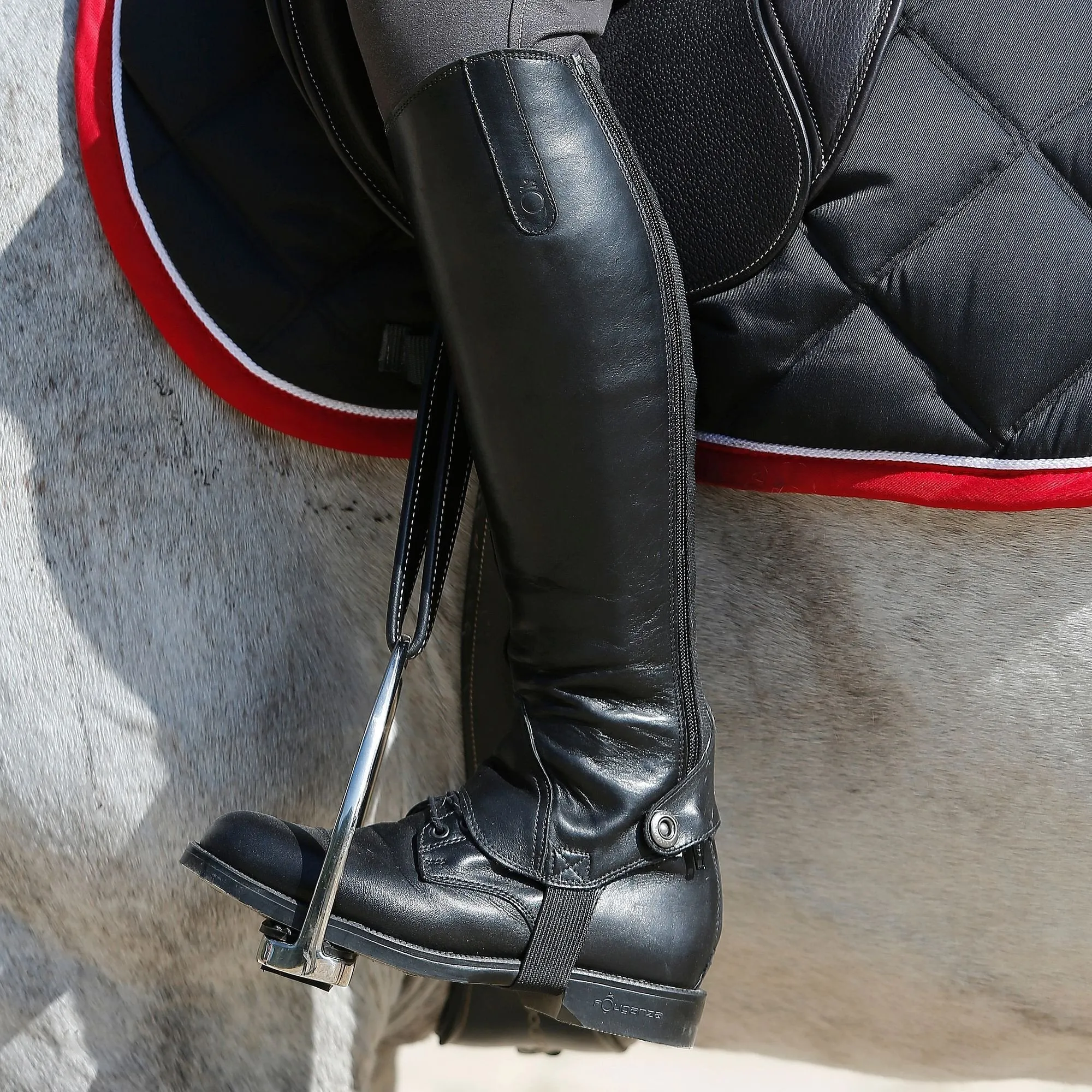 Horse Riding Jodhpur Boots Paddock Adult Lace-Up