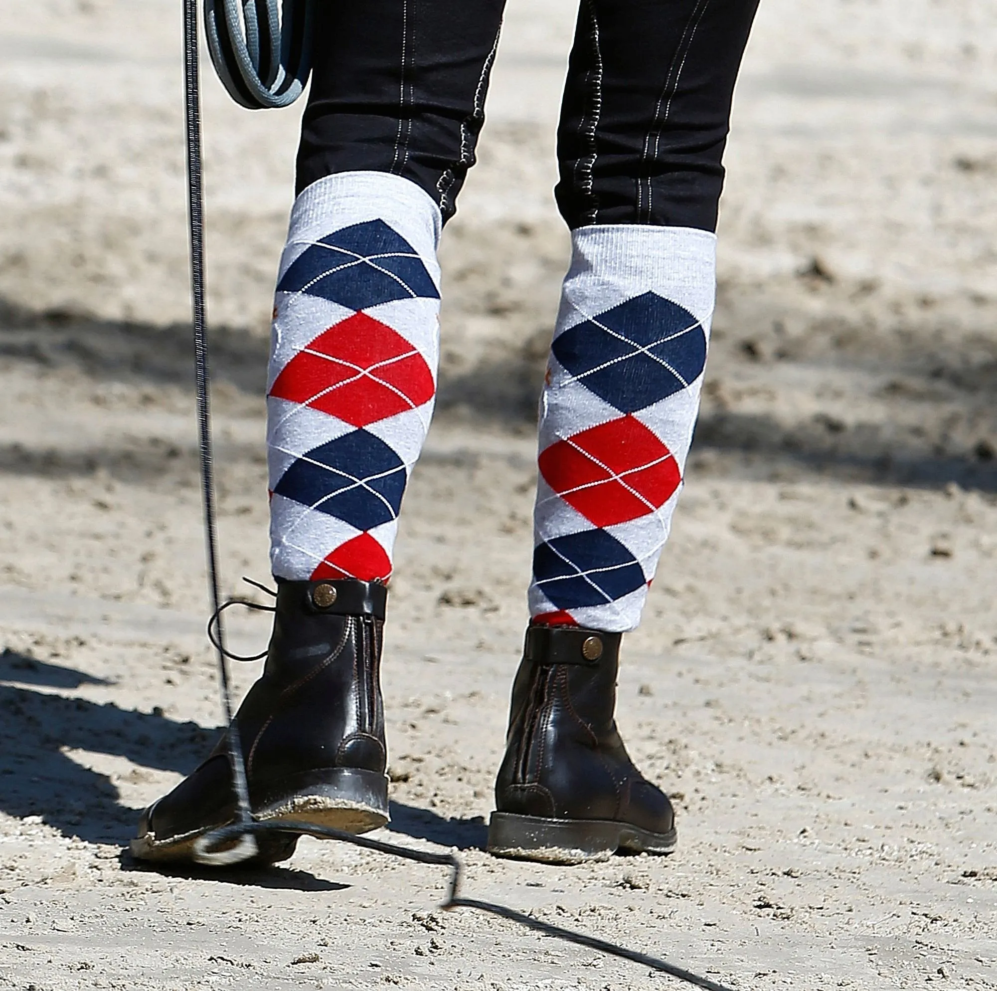 Horse Riding Jodhpur Boots Paddock Adult Lace-Up