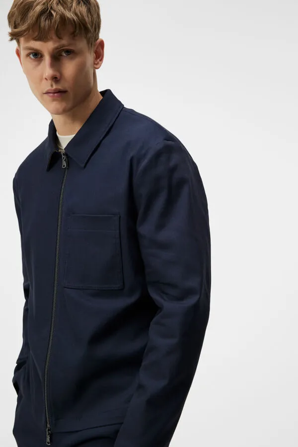 Julius Cotton Twill Overshirt