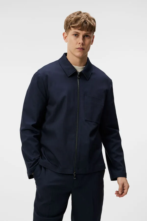 Julius Cotton Twill Overshirt