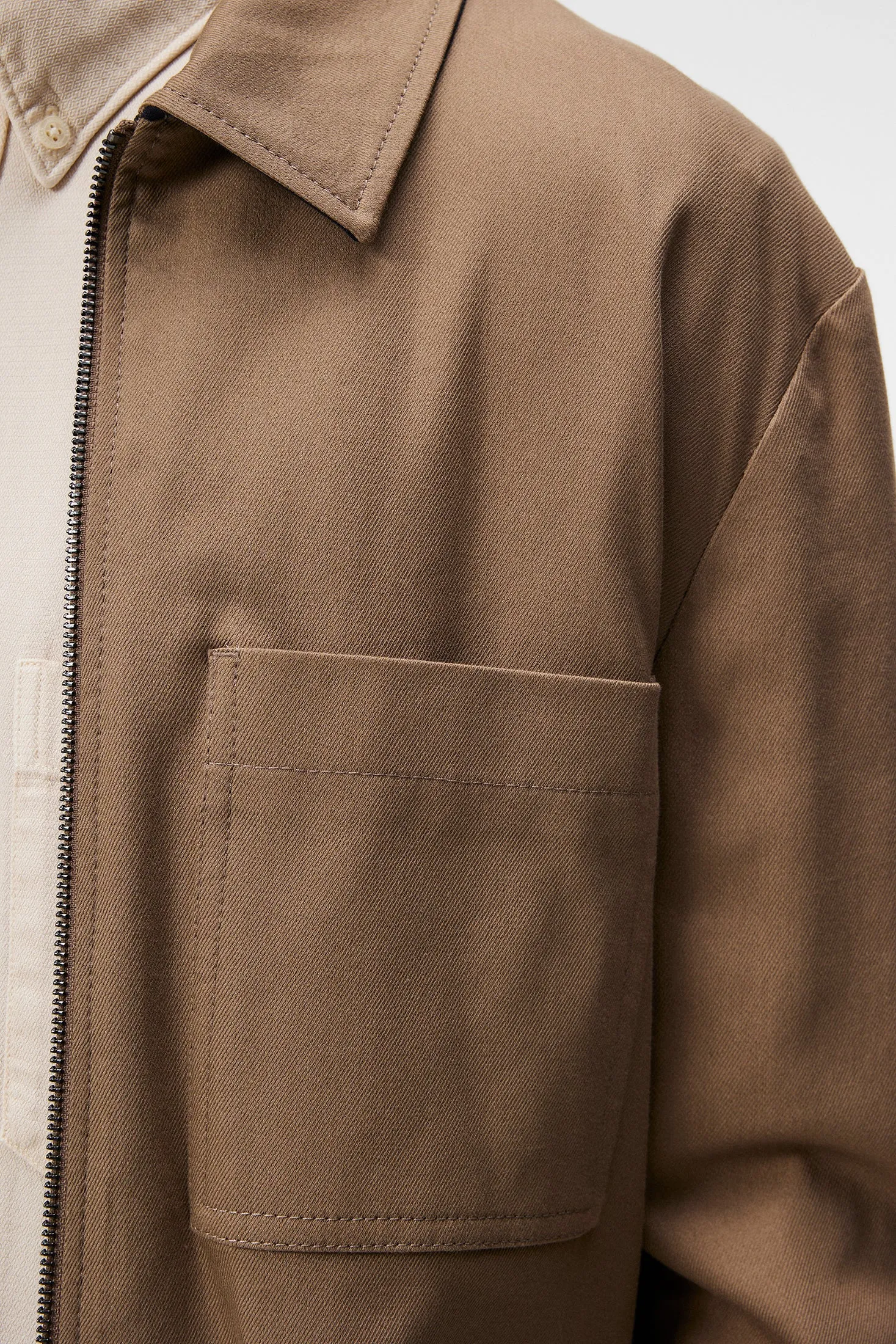 Julius Cotton Twill Overshirt