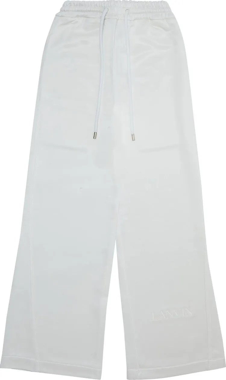 Lanvin Straight Leg Pant 'Optic White', white