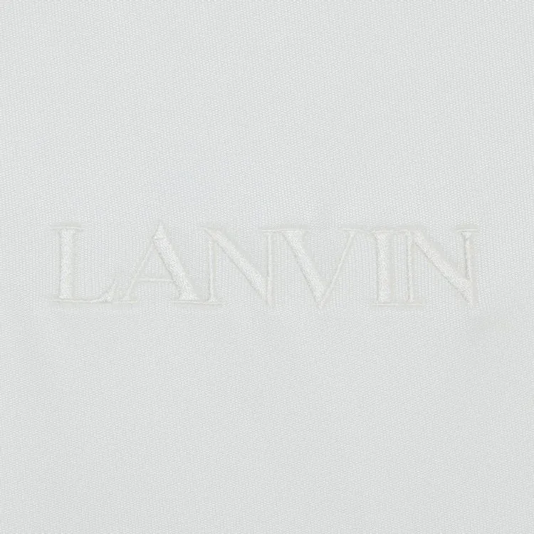 Lanvin Straight Leg Pant 'Optic White', white