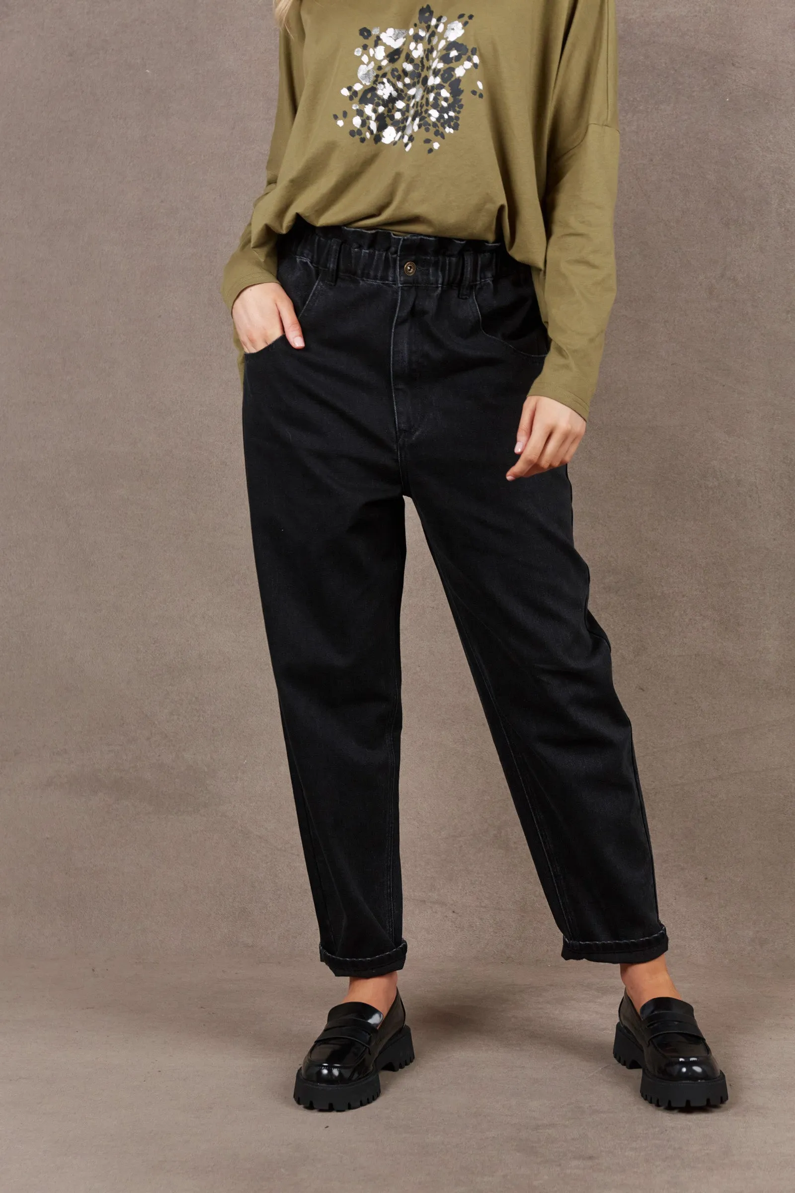 Meta Denim Pant - Carbon