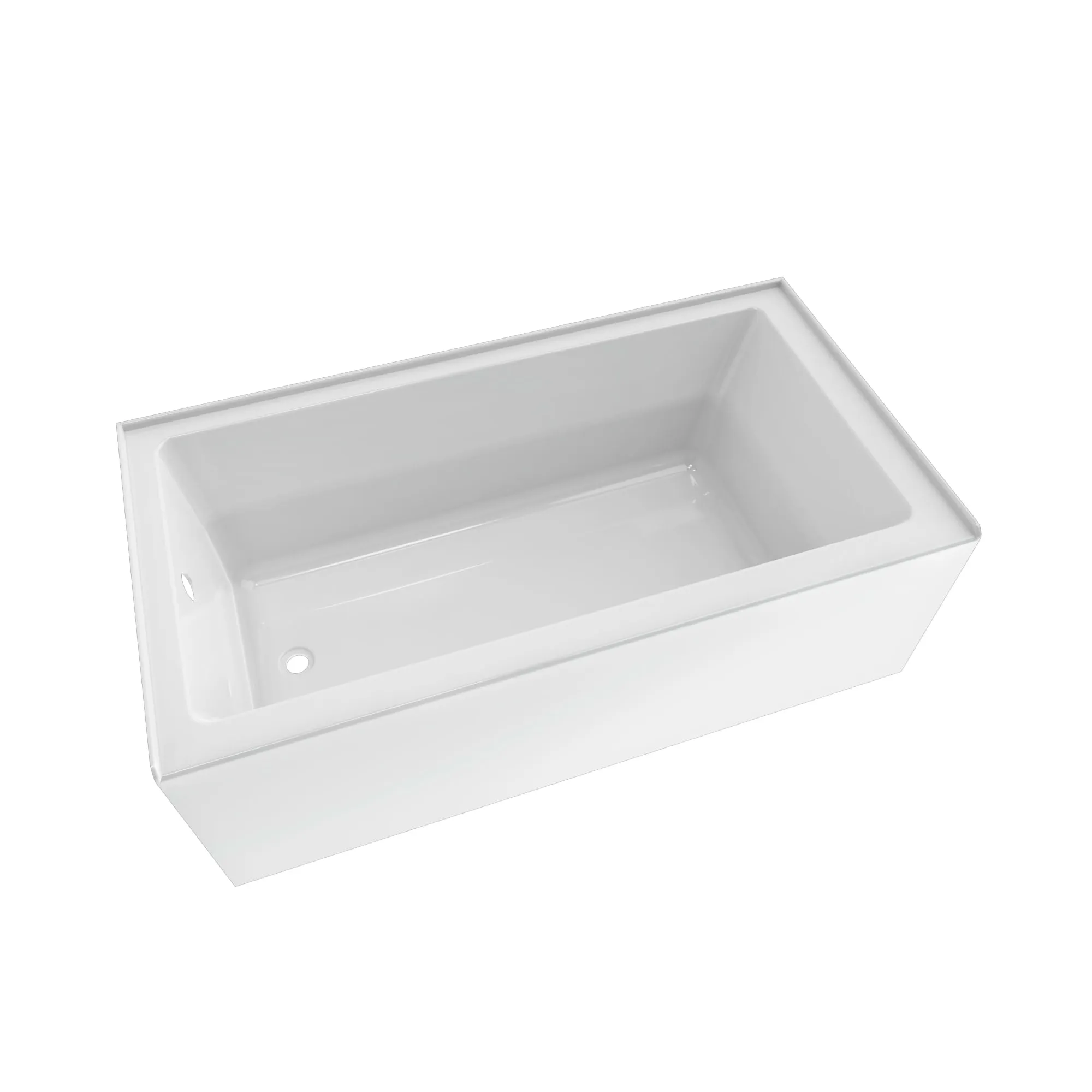 NEPTUNE- ALBANA3060- BJG White, 60" x 30" Left Drain Acrylic Alcove Bathtub With Integrated Skirt And Tiling Flange