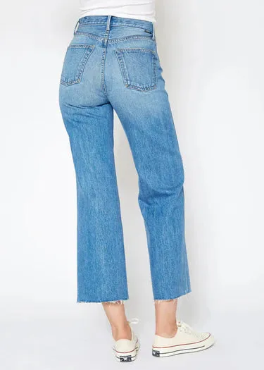 Noend Denim - Queen High Rise Crop Wide Leg | Lawrence