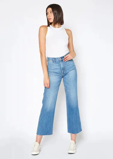 Noend Denim - Queen High Rise Crop Wide Leg | Lawrence