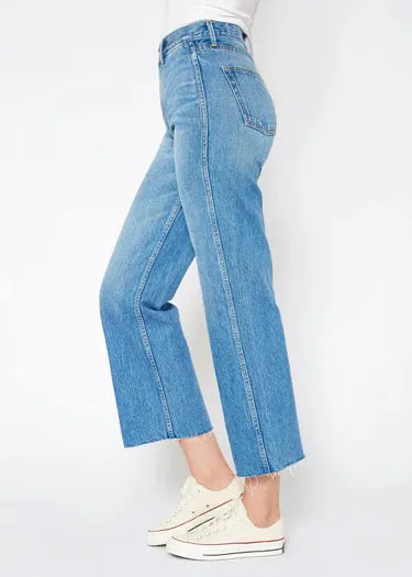 Noend Denim - Queen High Rise Crop Wide Leg | Lawrence