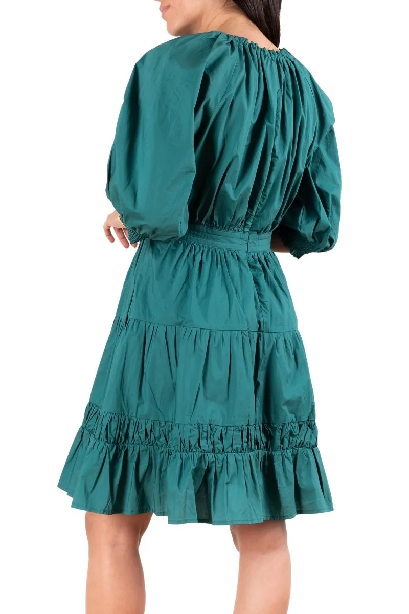 PEARL DRESS (Teal)