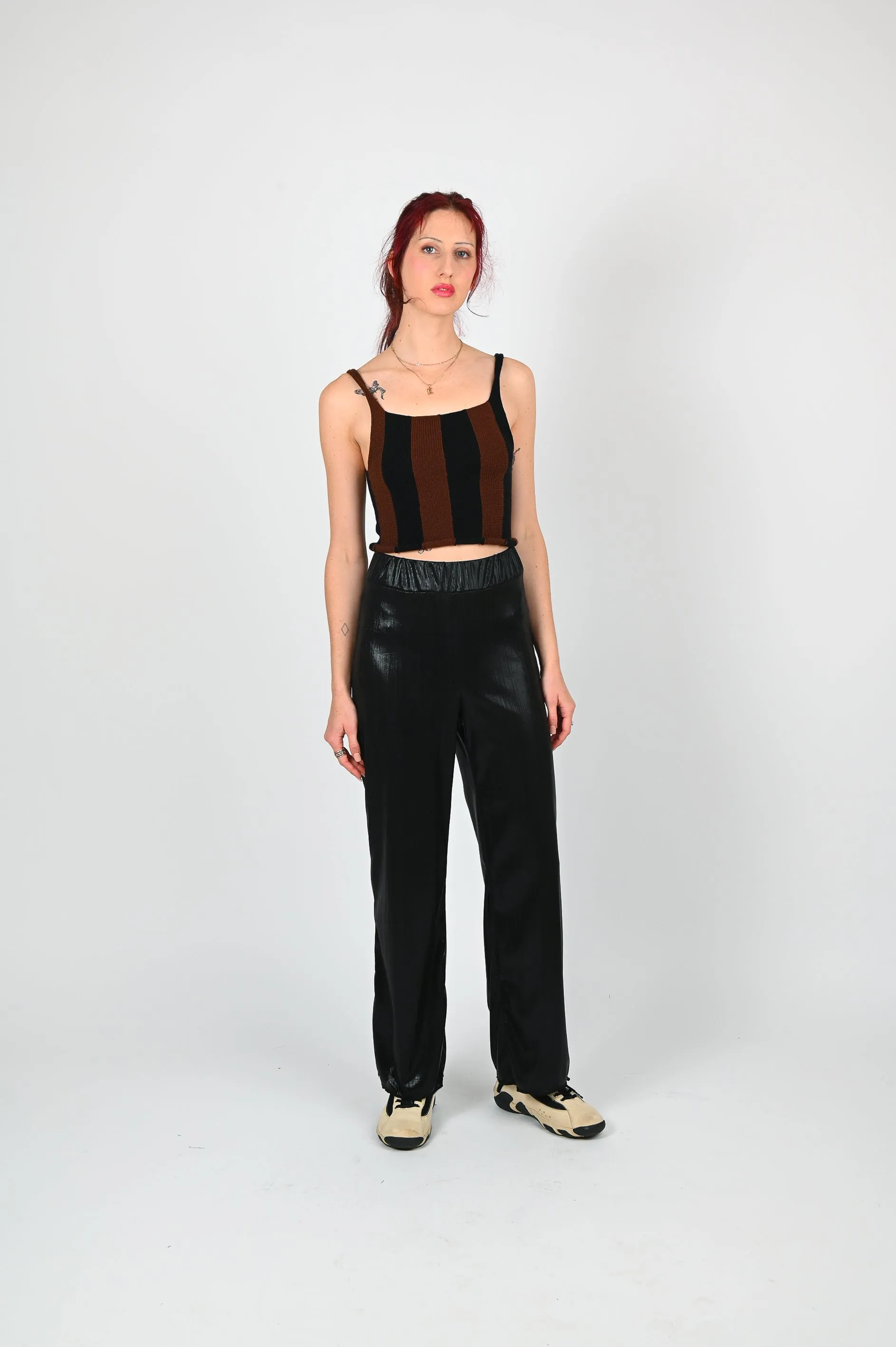 Sorrentino 'Liquified Lamé' Knit Pants