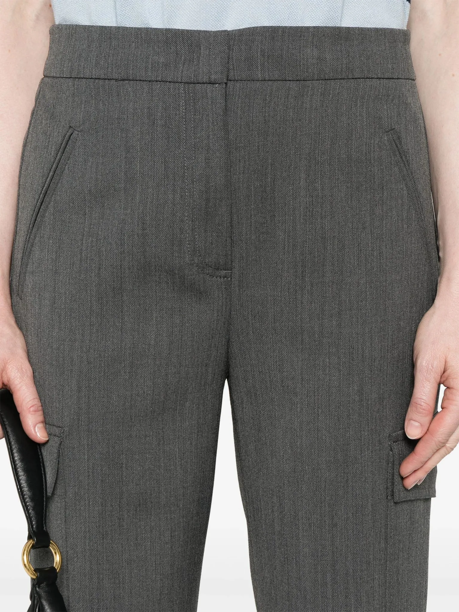 straight-leg cargo pants