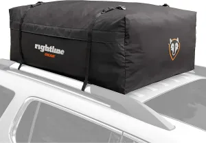 Weatherproof Rooftop Cargo Carrier for Vehicle, Attaches With or Without Roof Rack, 18 Cubic Feet