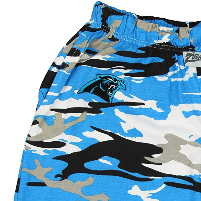 Zubaz NFL Football Men's Carolina Panthers Camo Pants